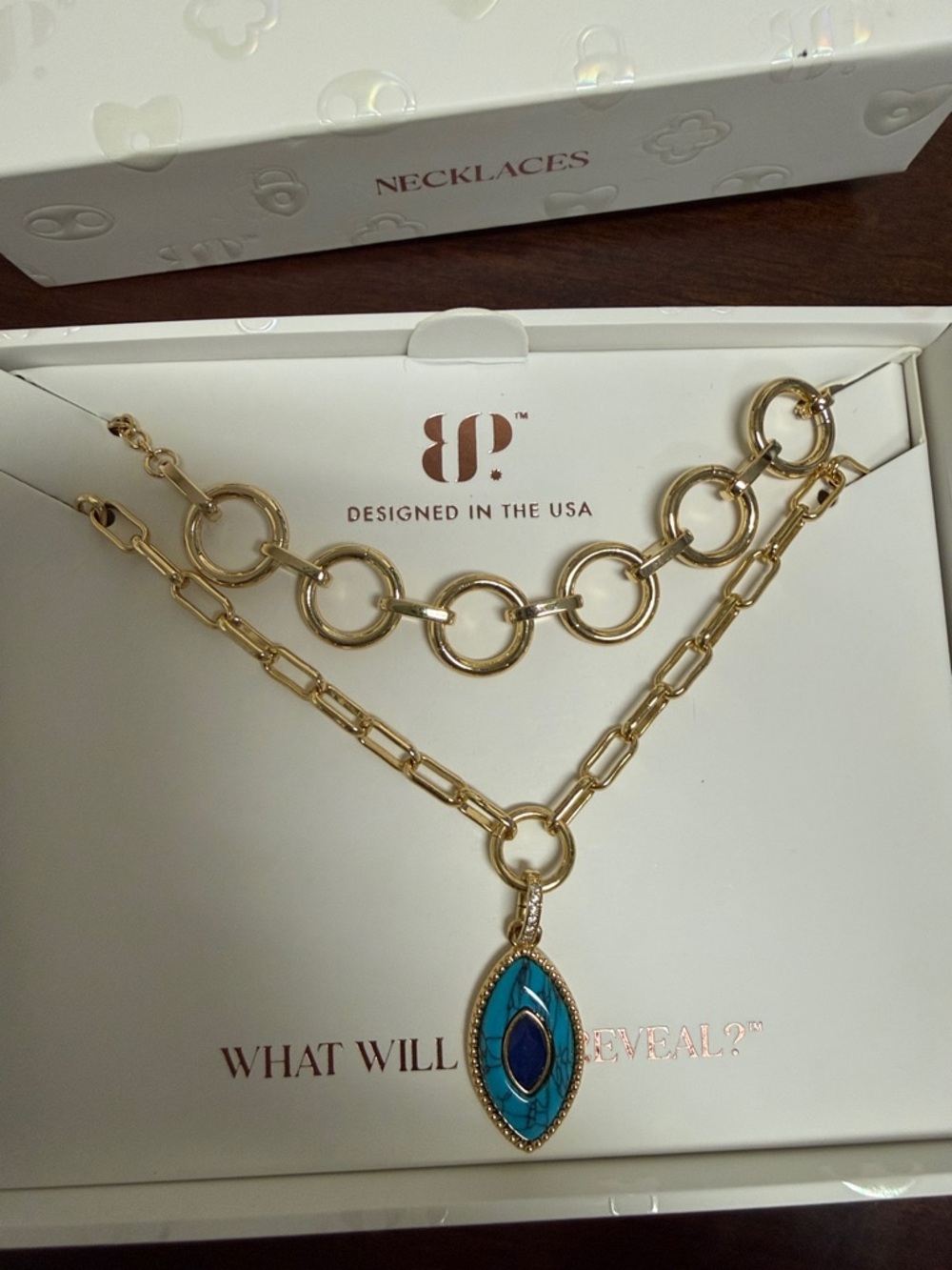 Bomb party luxe layers necklace